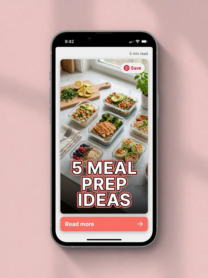 Vertical pin design example suitable for affiliate content